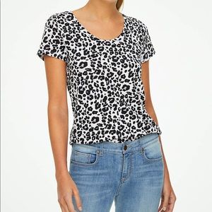 Loft Outlet Leopard Print Tee